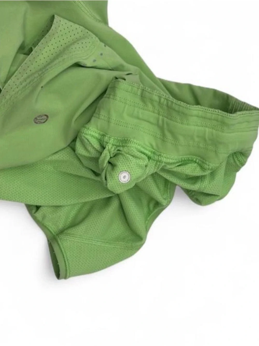 Lululemon Hotty Hot High Rise Short 4” Special Edition Scream Green Light  Size